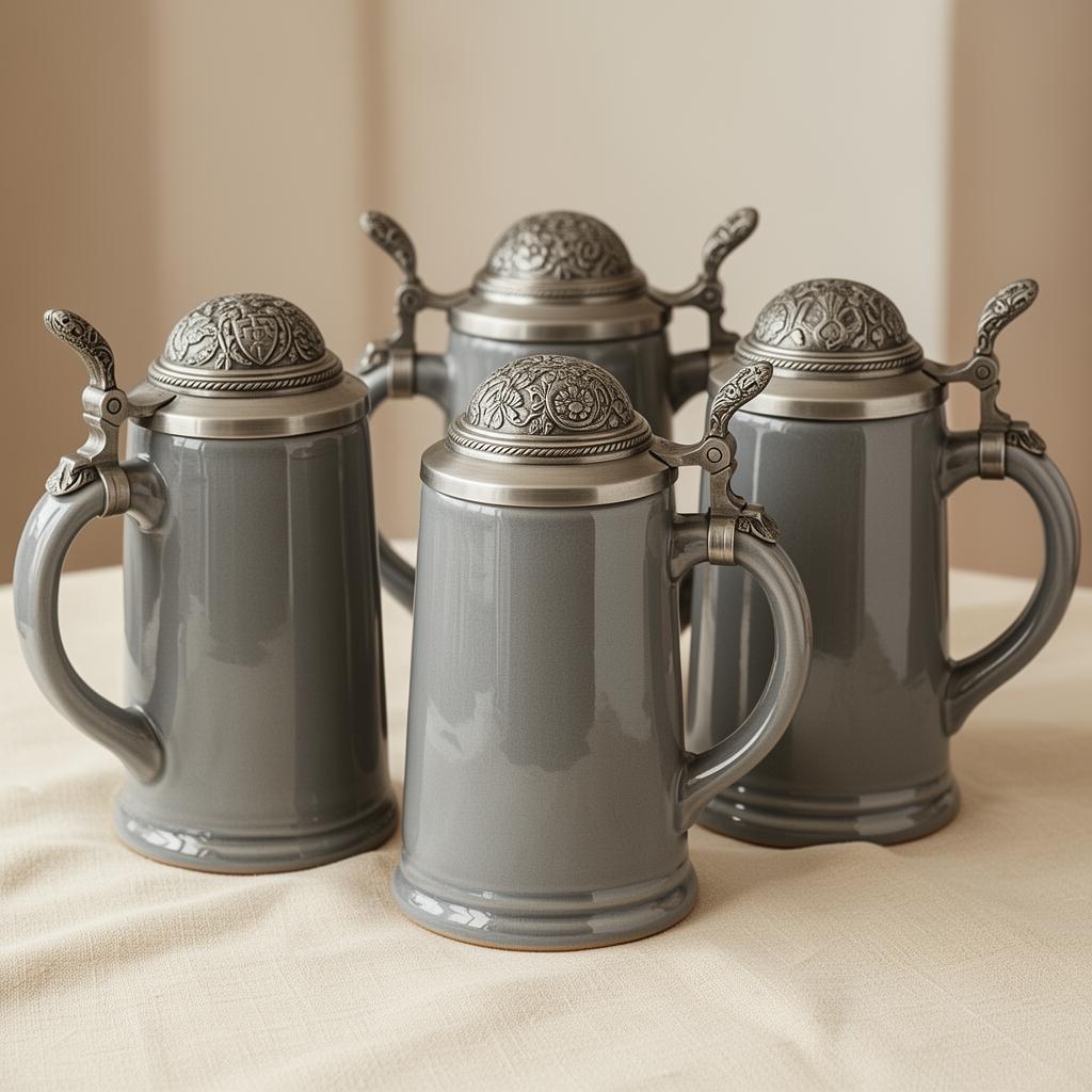 Commercialized Bavarian Heritage Steins & Souvenirs